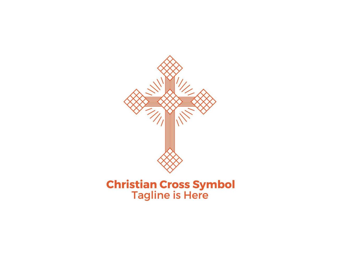 Cross symbols christians catholicism religion peace jesus free vector