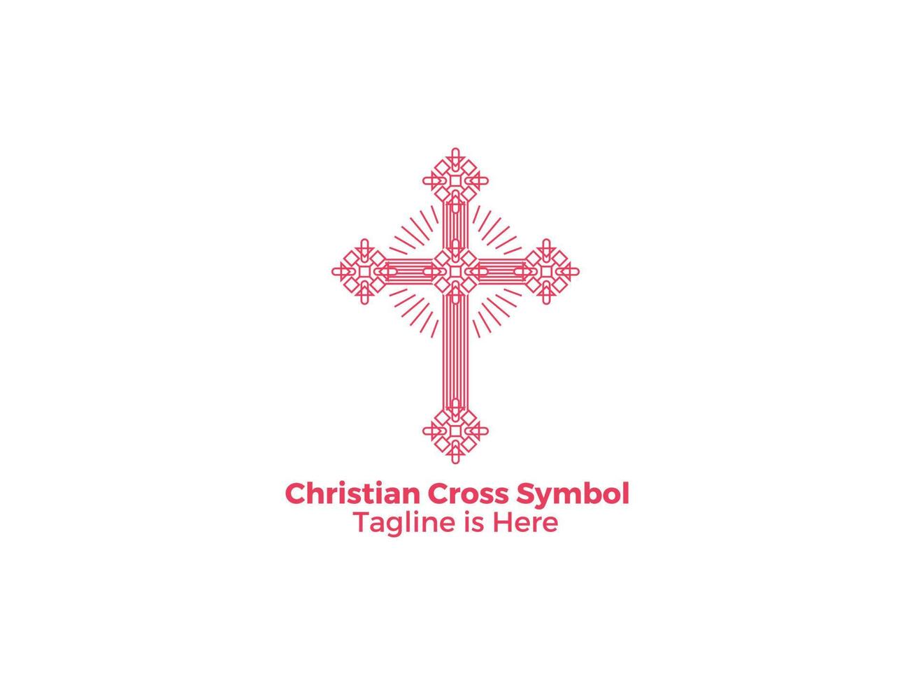 Cross Religion Catholicism Christian Symbols Jesus Church Free Vector