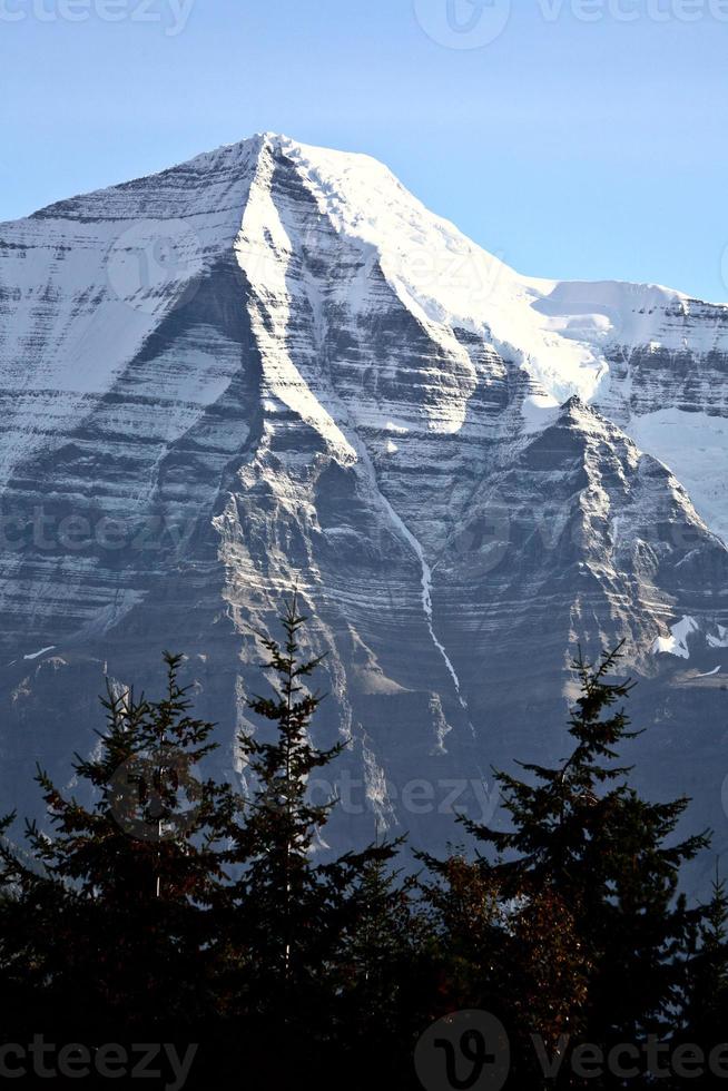 Mount Robson in beautiful British Columbia photo