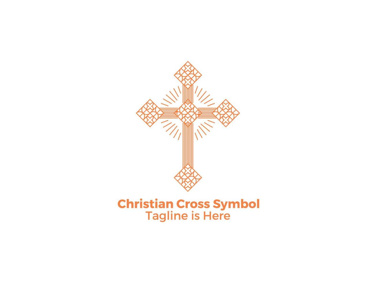 Christians cross religion vector symbols jesus catholicism free vector