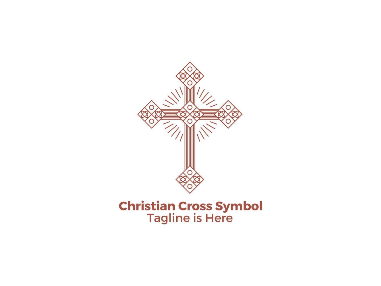 Cross symbols christians catholicism religion peace jesus free vector