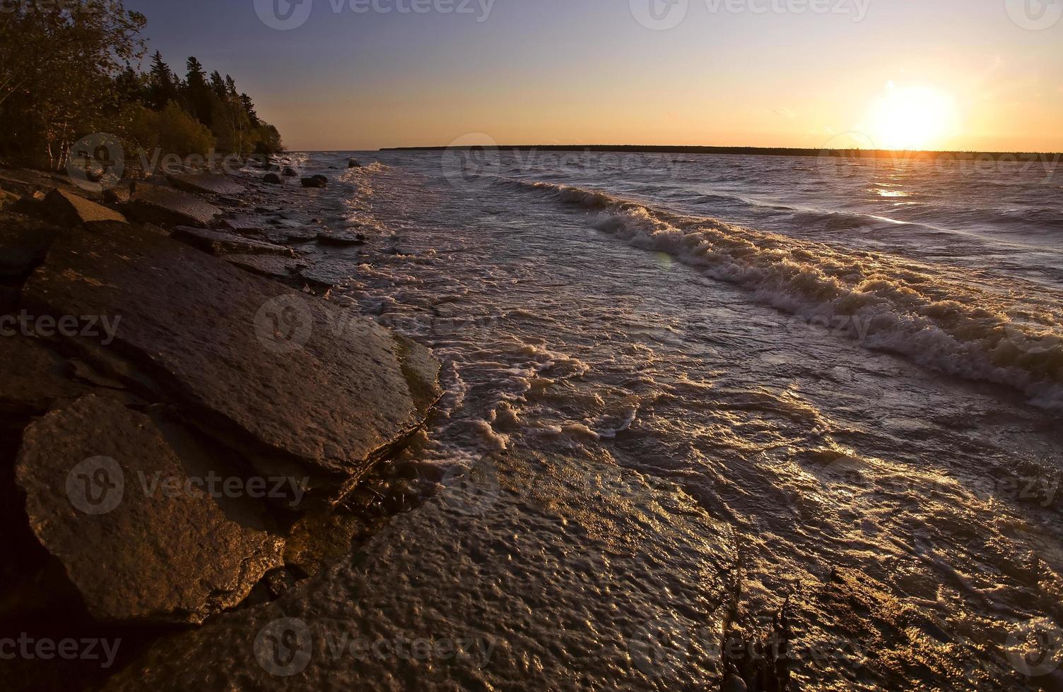 Quarry at Hecala Island Manitoba photo