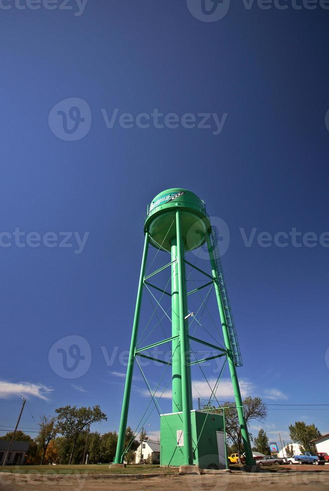 Rosetown water tower in scenic Saskatchewan photo