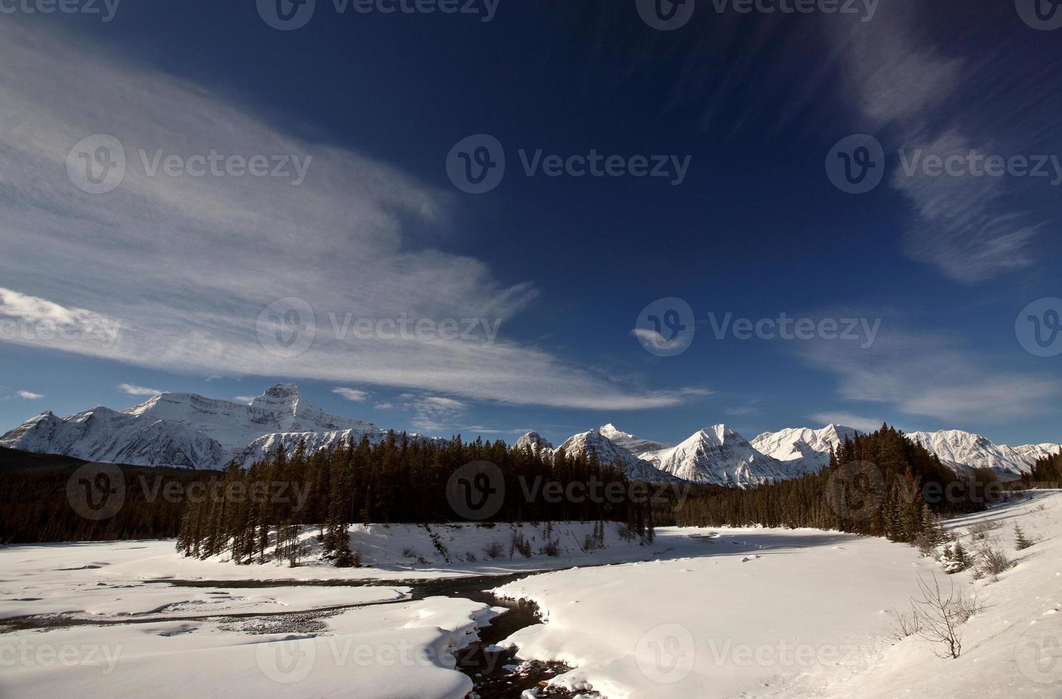 Open water in winter photo