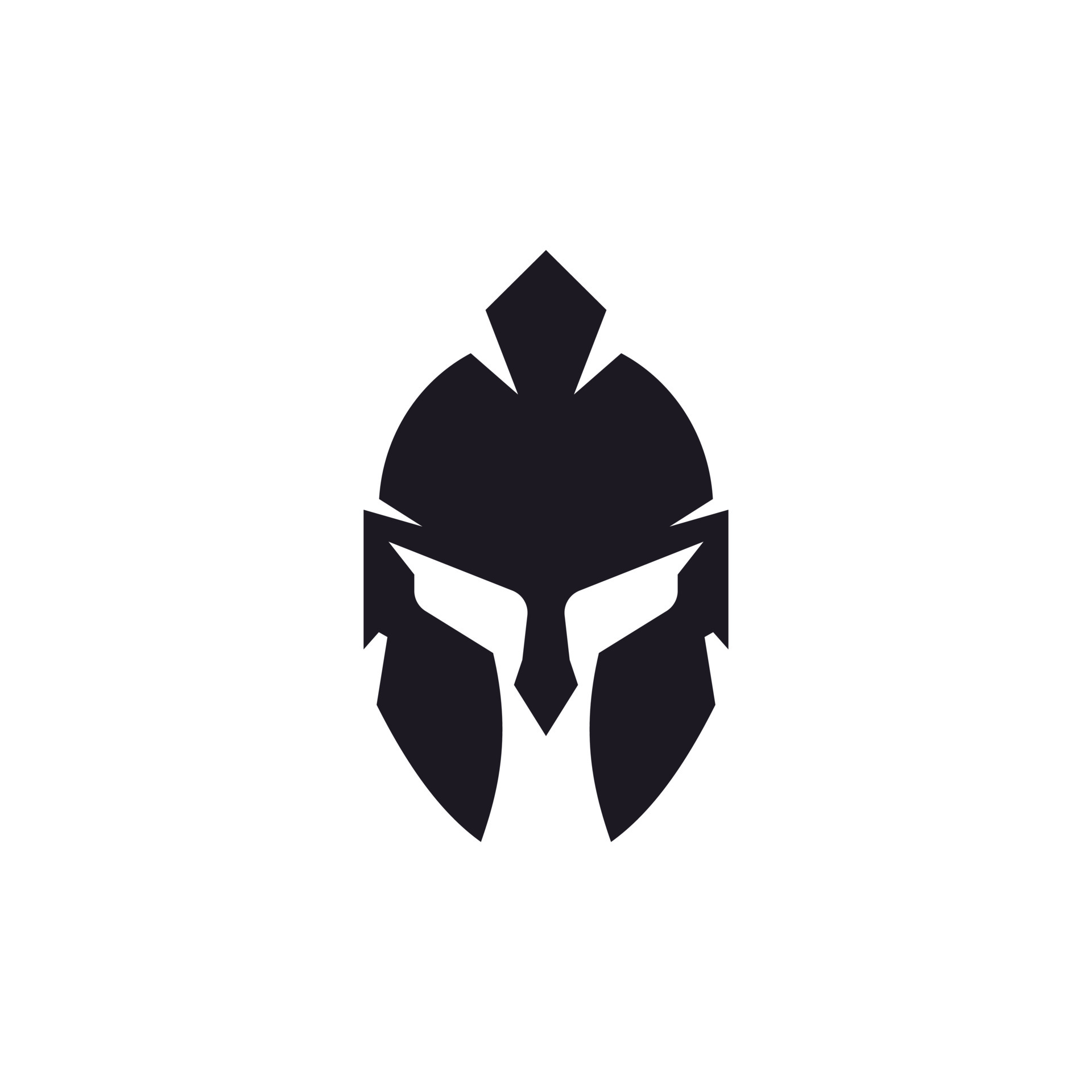 Vintage Spartan Sparta Logo, Spartan Helmet Logo Design By