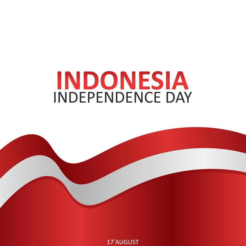 Illustration Vector Graphic Of 75th Indonesian Independence Day Greeting Cards And Posters, Design Suitable for Indonesian Independence Day