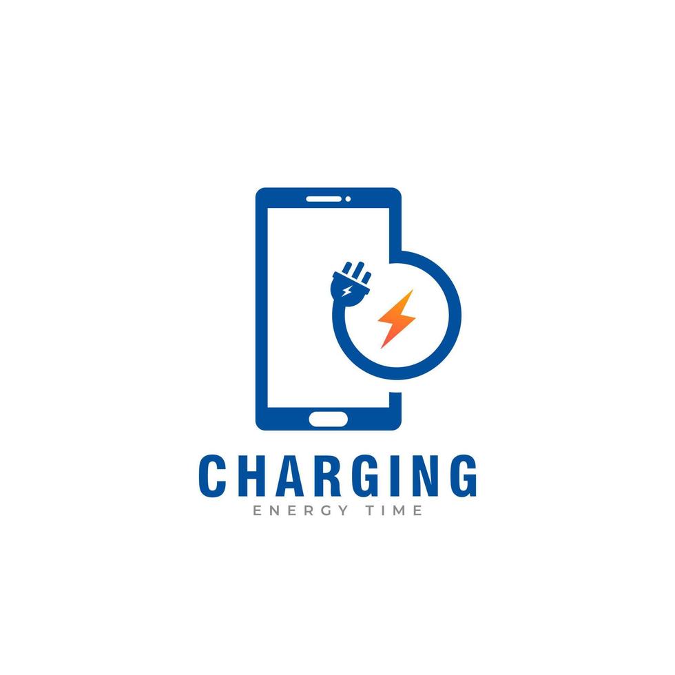 Charging Icon. Battery Fast Charge Logo Design Inspiration vector
