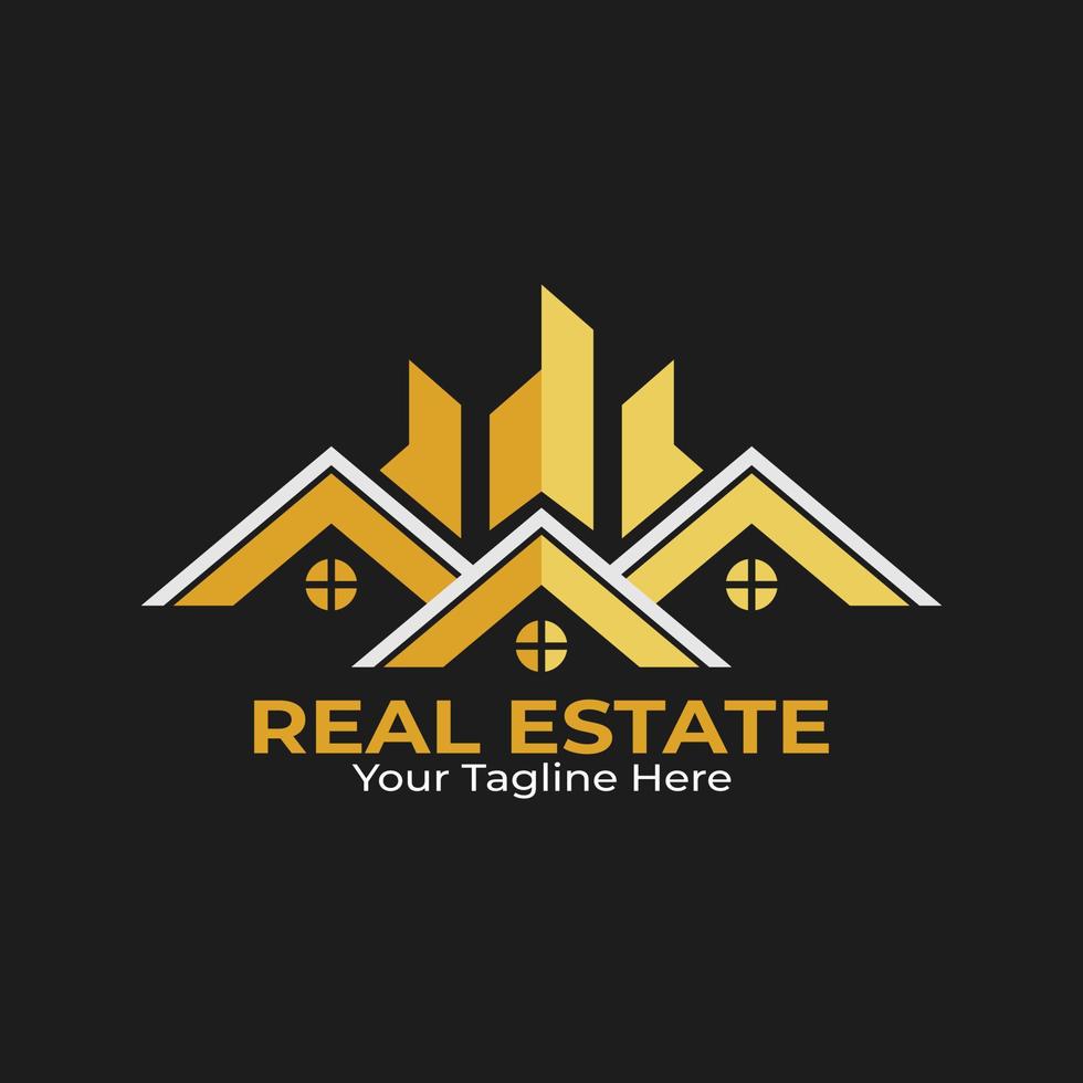 Illustration Vector graphic of Real Estate or Home Logo, Suitable for Construction and Real Estate Logos