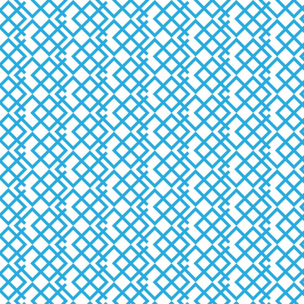 Line Art Pattern With Square Shape vector