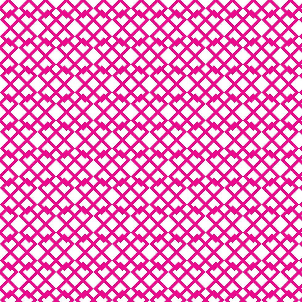 Geometric Magenta seamless pattern. vector