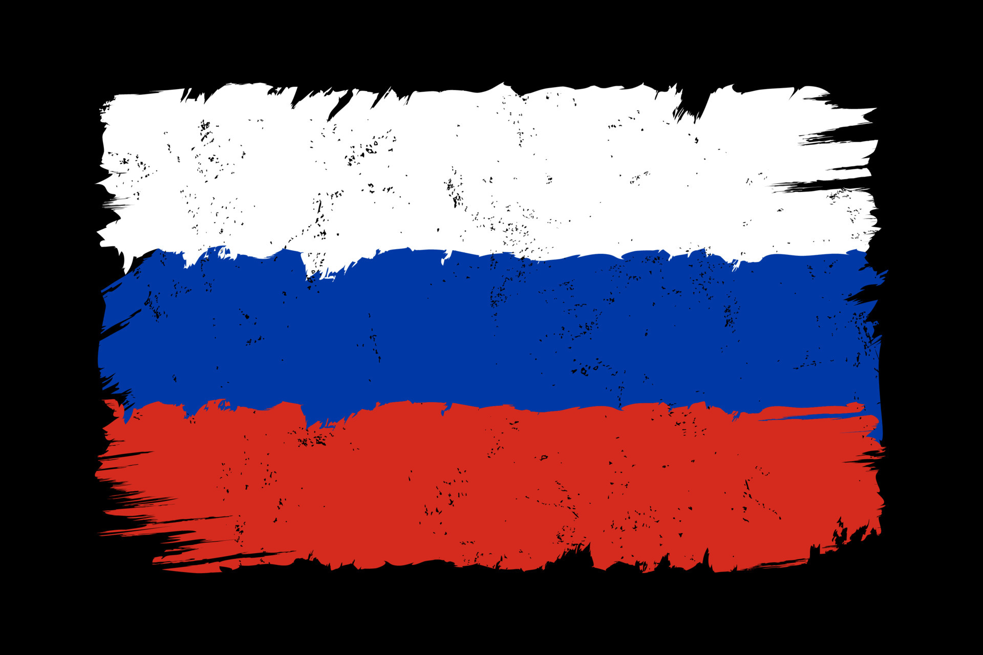 Flag Russian With Civil Proportions Vector Russian Flag Flat Design Stock  Illustration - Download Image Now - iStock