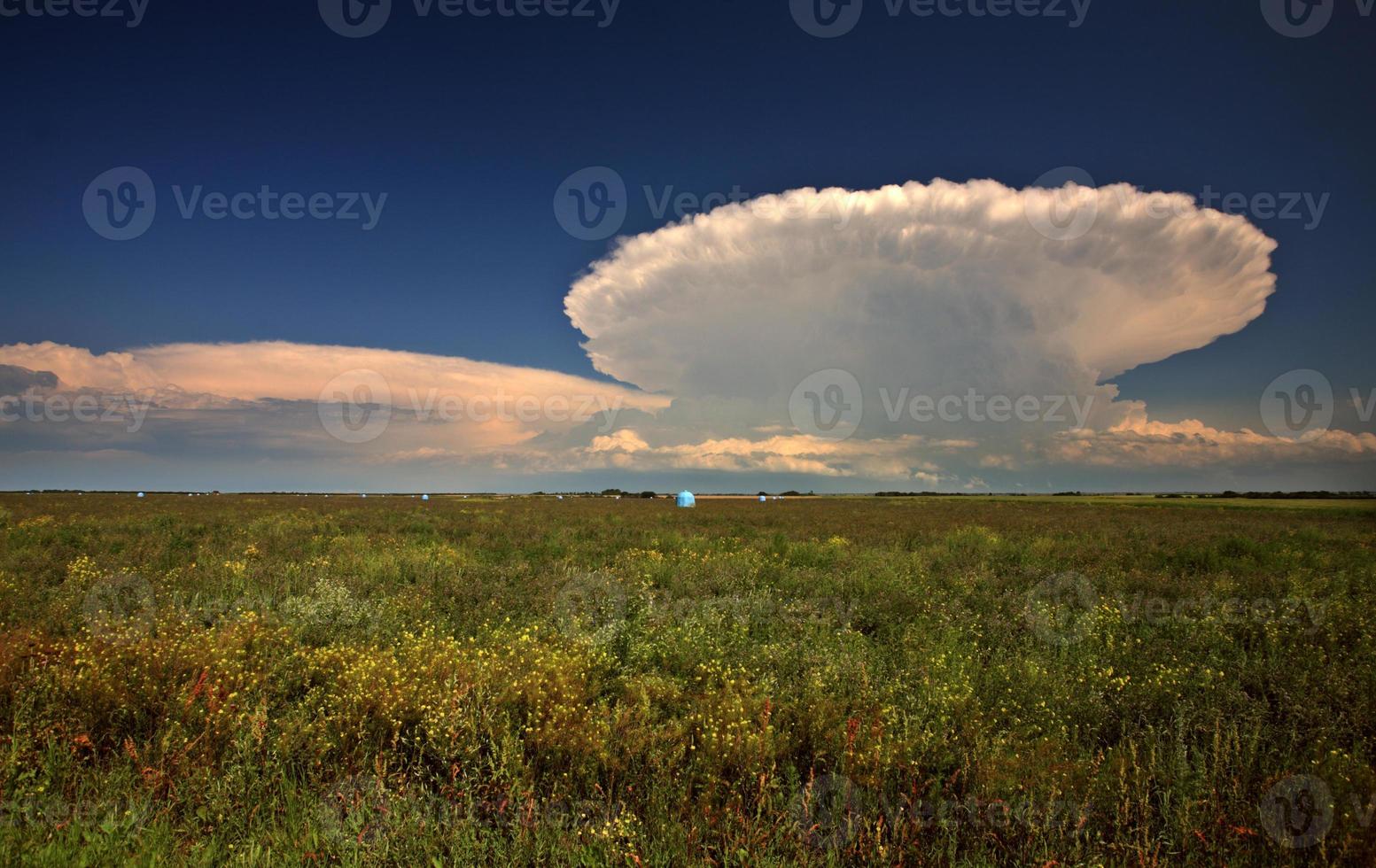 Storm clouds over Saskatchewan photo