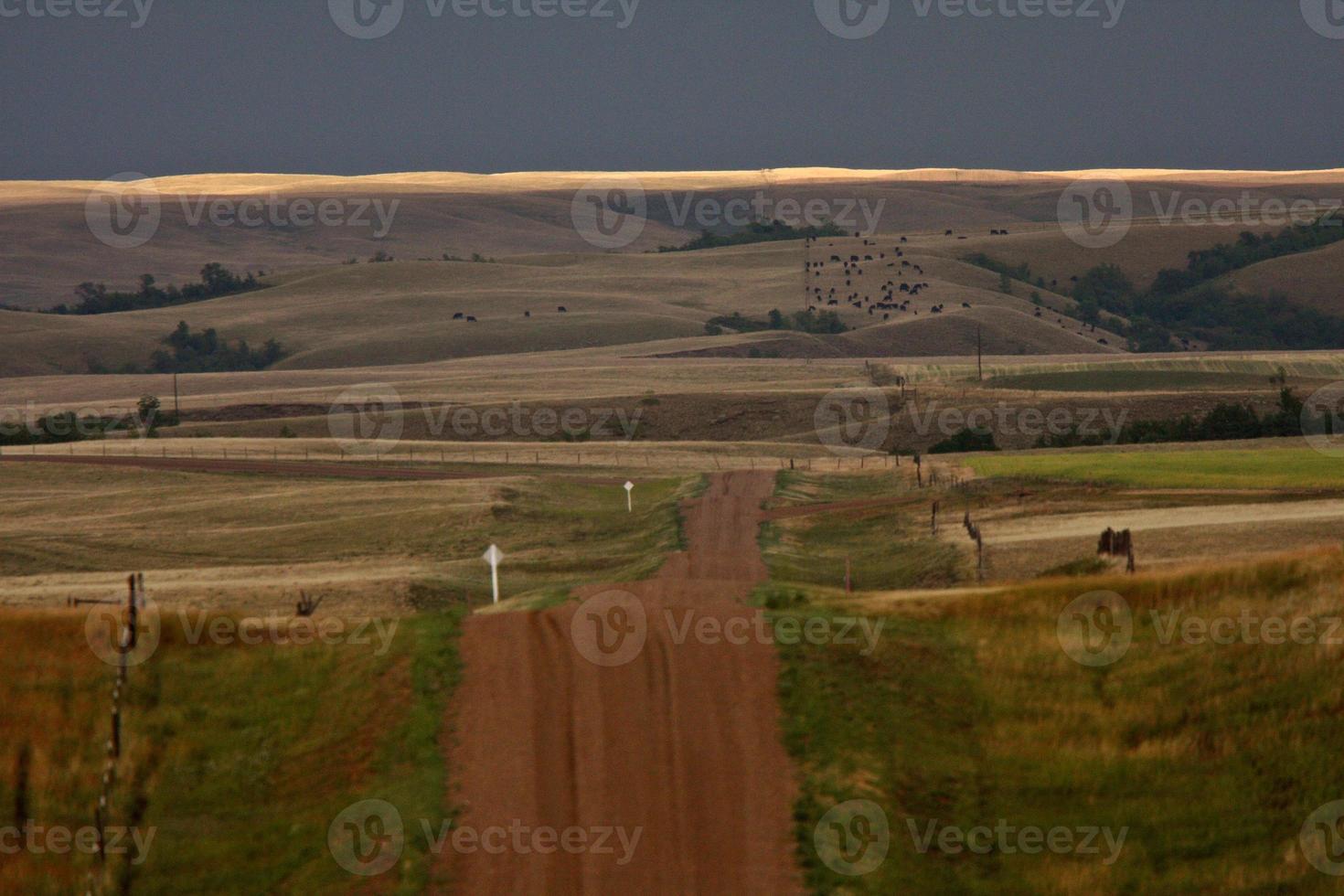 Storm clouds in Saskatchewan photo