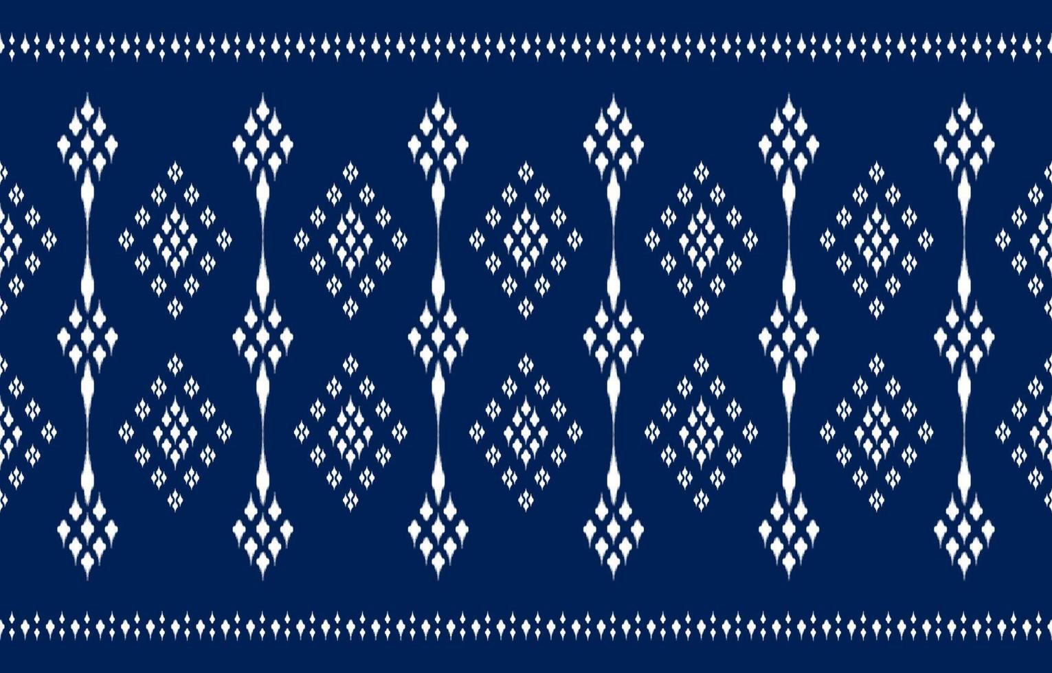 Beautiful Ikat ethnic design. Seamless polka dot pastel cute pattern in tribal, folk embroidery abstract art. Aztec art ornament print.Design for carpet, wallpaper, clothing vector