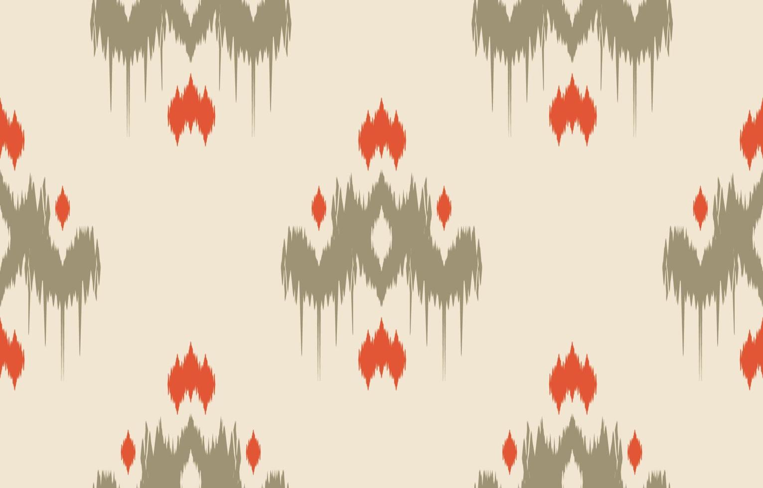 Ethnic abstract background. Seamless in tribal, folk embroidery, native ikat fabric. Aztec geometric art ornament print. Design for carpet, wallpaper, clothing, wrapping, textile, tissue, decorative vector