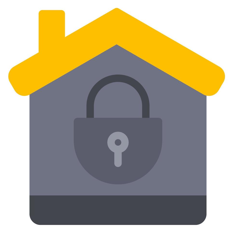 Home Security with Smart system icon illustration vector