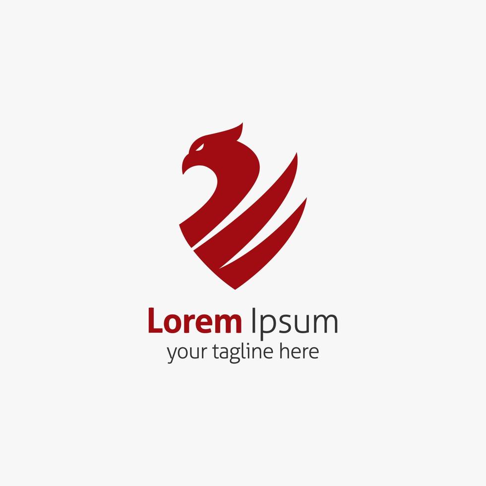 Phoenix logo vector design illustration