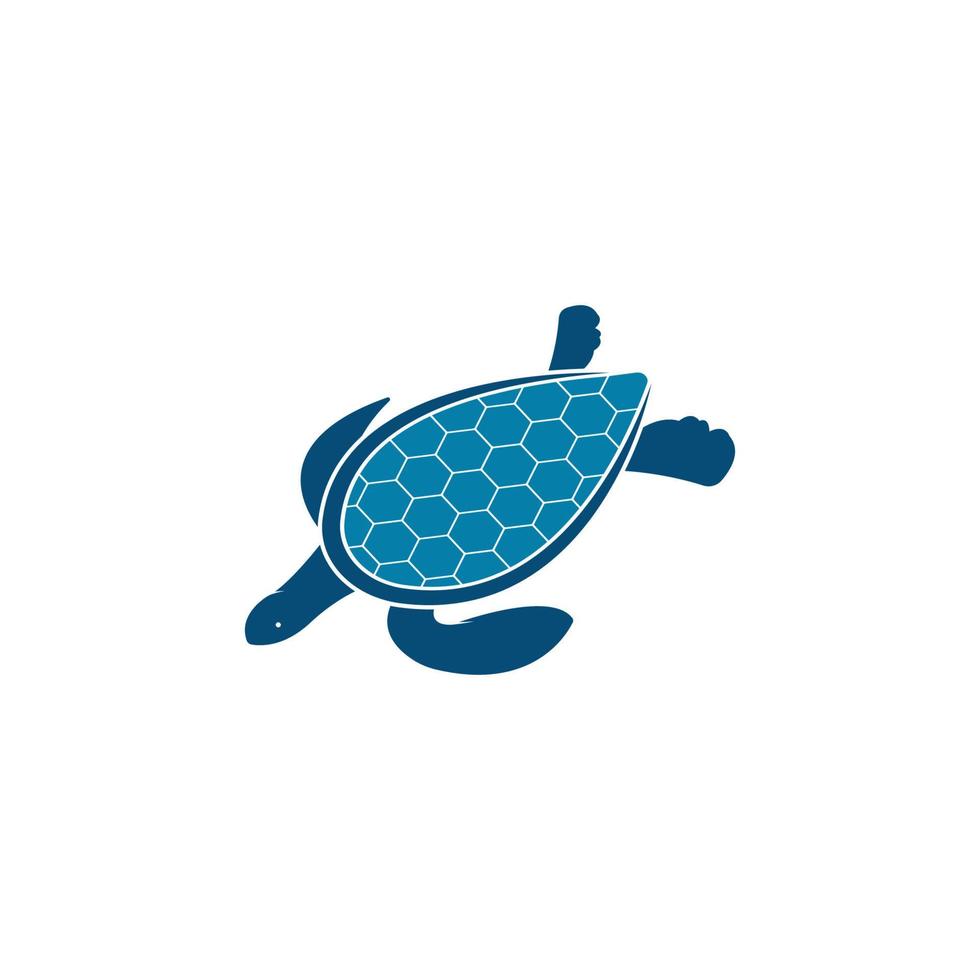 vector de imagen de icono de dibujos animados de animales de tortuga