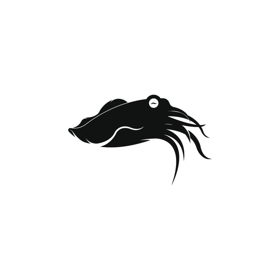 Squid logo vector template