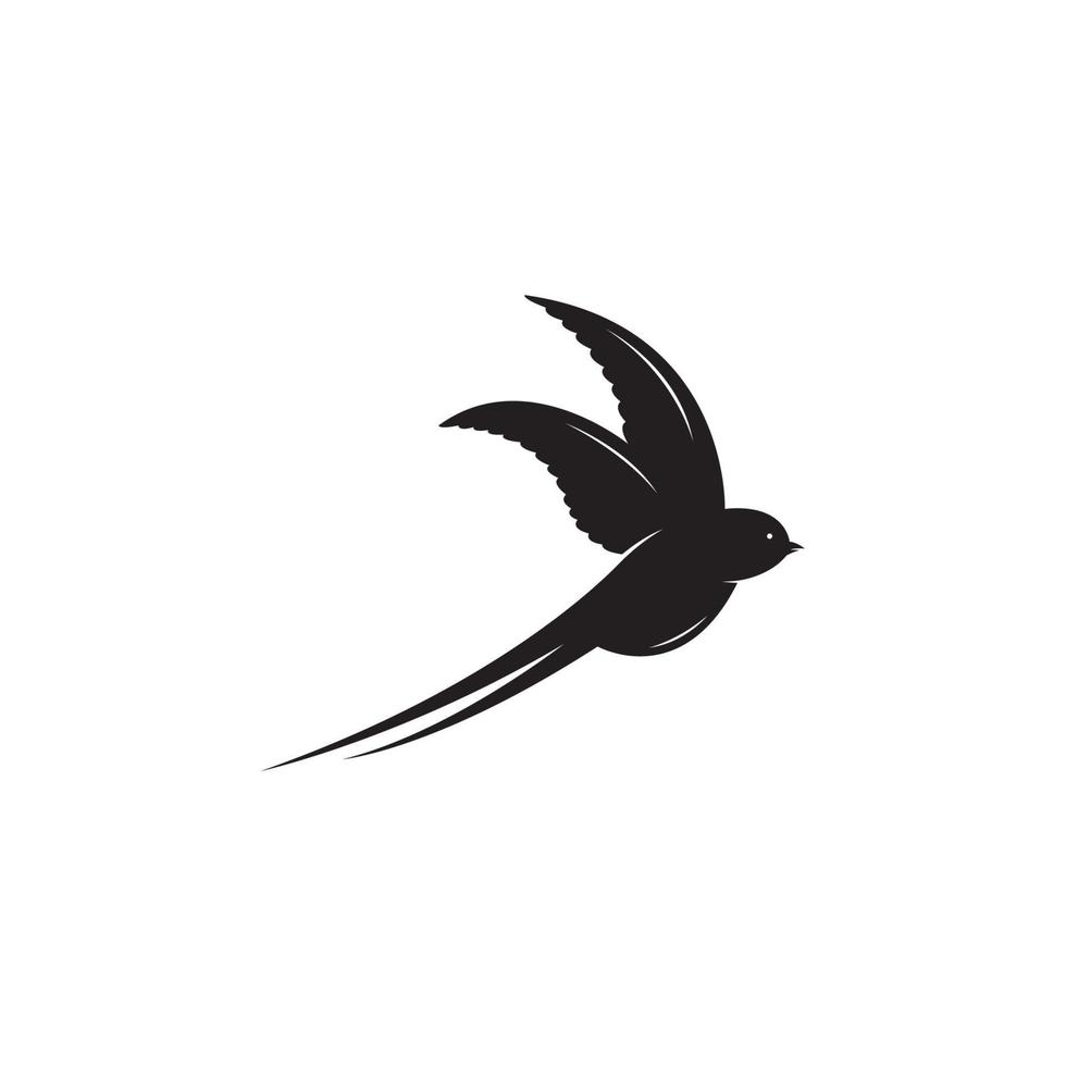 Swallow logo vector template, Creative swallow logo design concepts