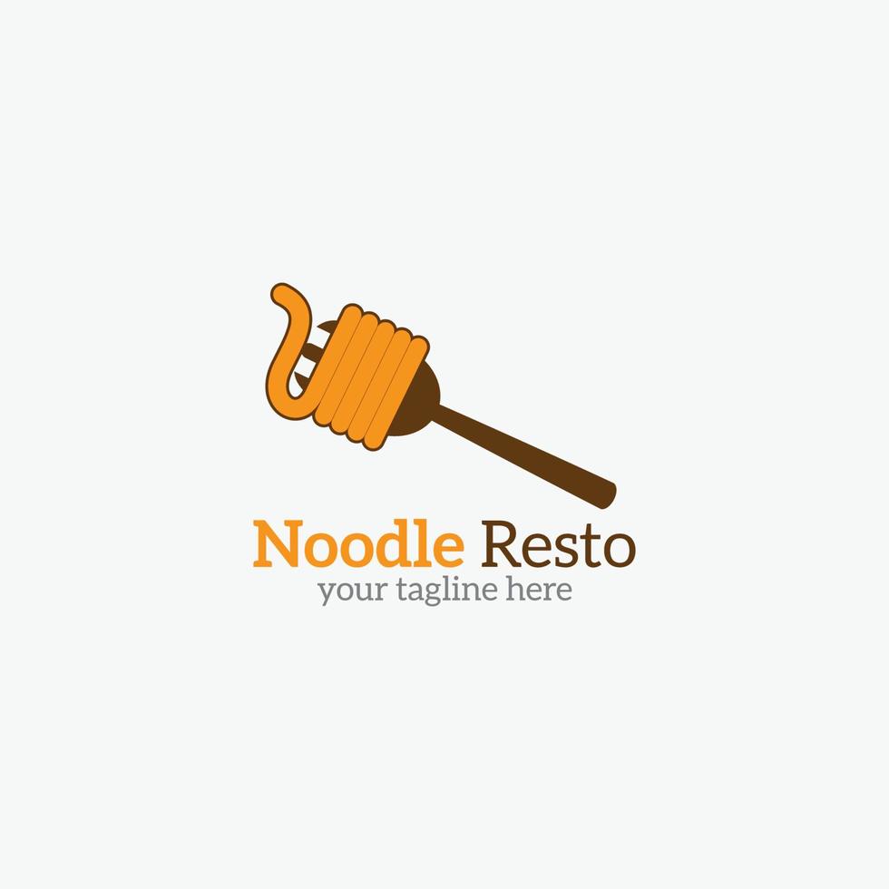 Resto logo vector design illustration