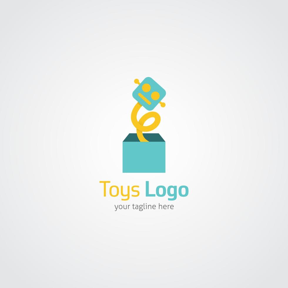 Toys logo vector design illustration