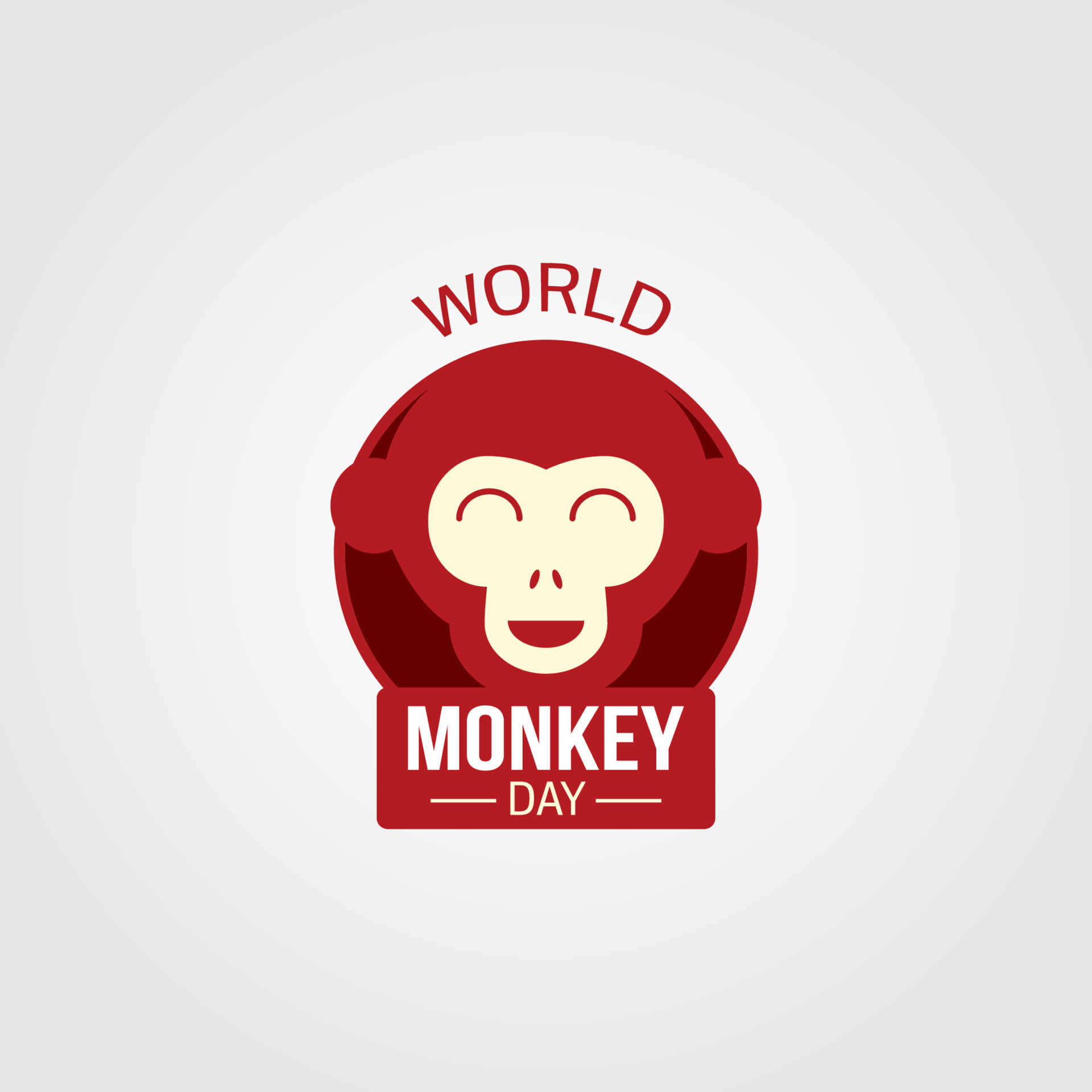 World monkey day vector design illustration 6231844 Vector Art at Vecteezy