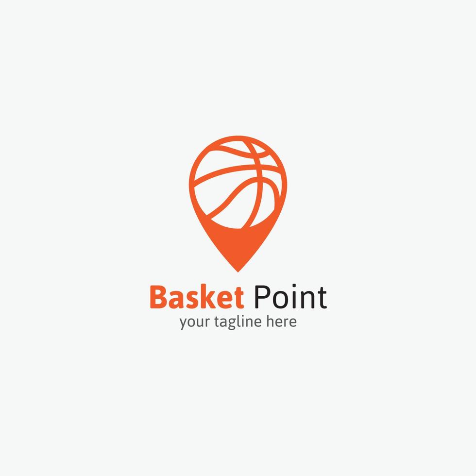 Point logo vector design illustration