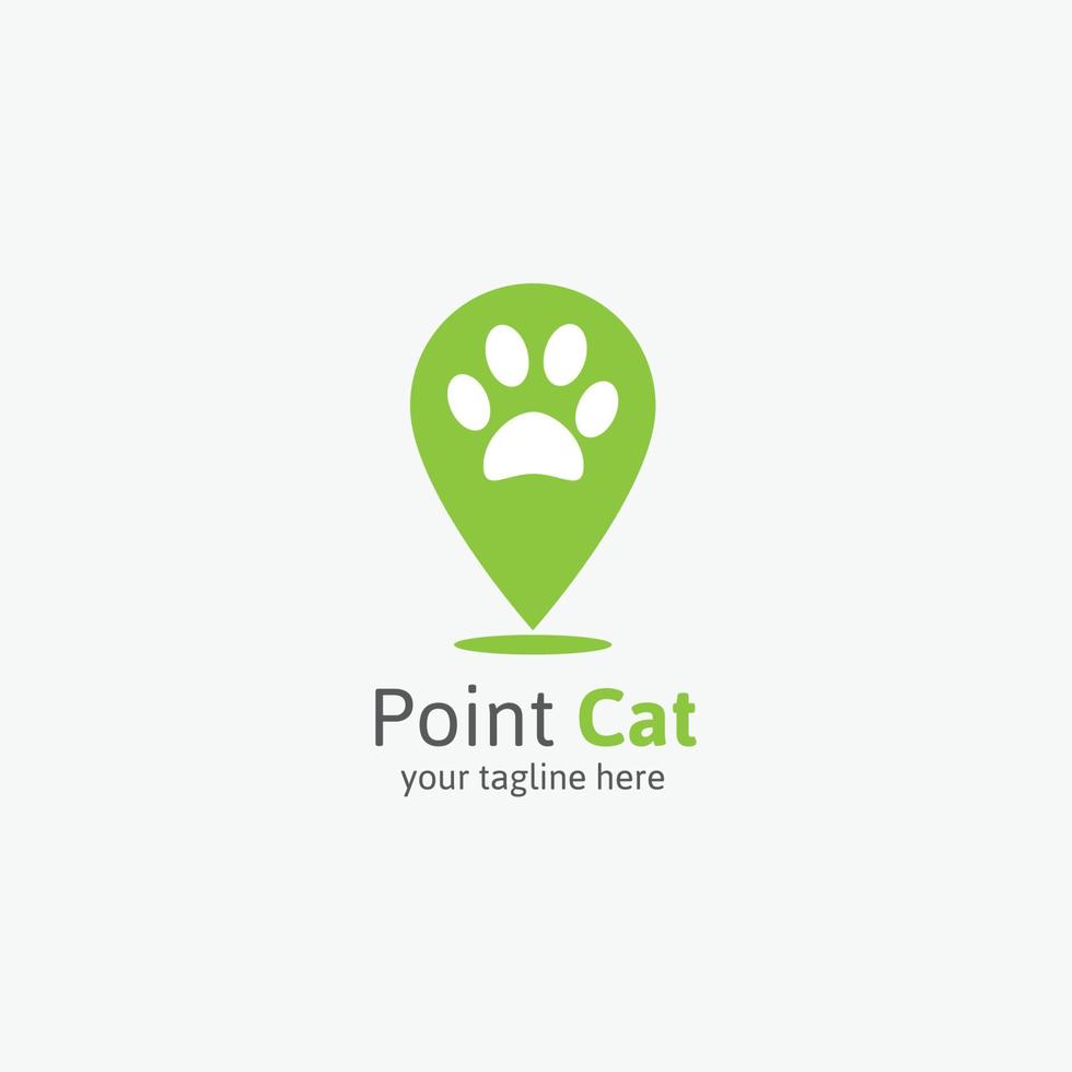 Point logo vector design illustration