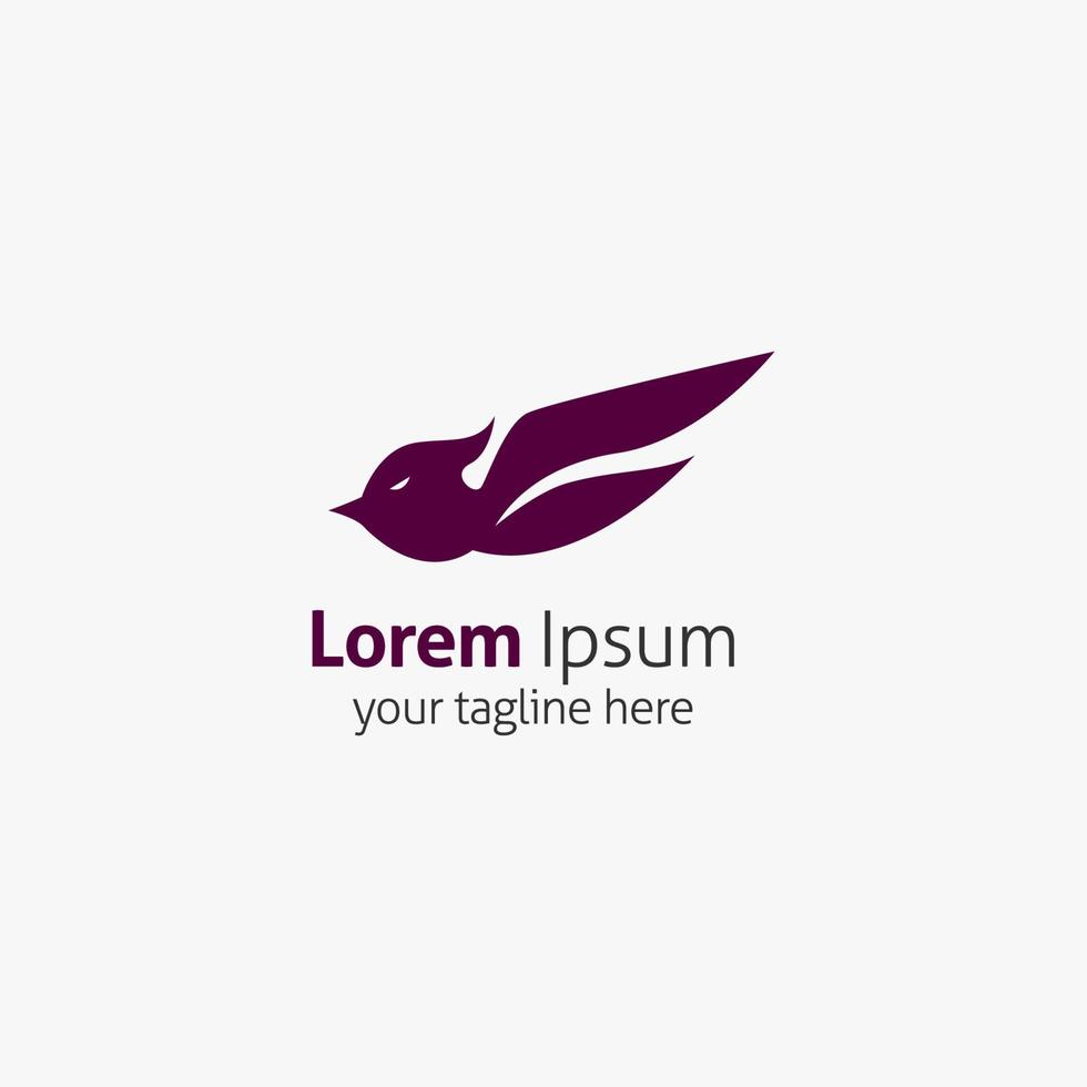 Phoenix logo vector design illustration