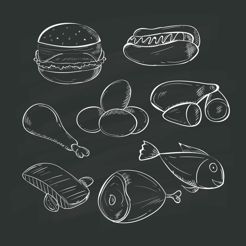 Sketch food icon vector design illustration