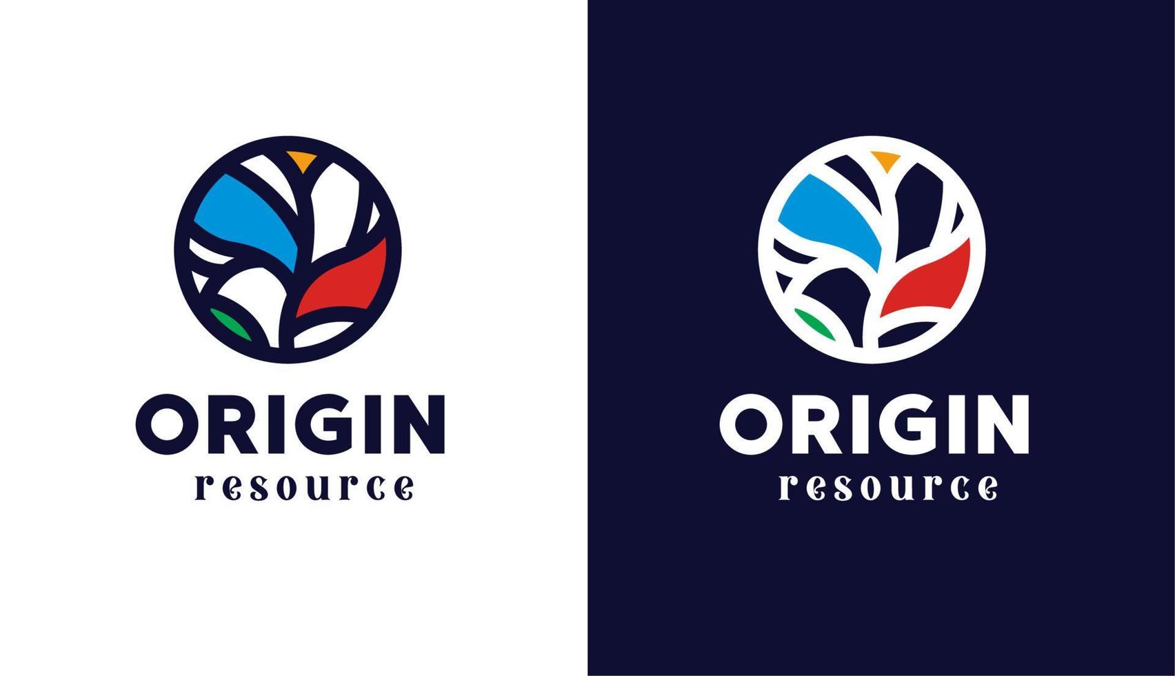 logotipo de mandala de origen minimalista raíz monoline, adecuado para  cafés de ropa y otros 6233196 Vector en Vecteezy