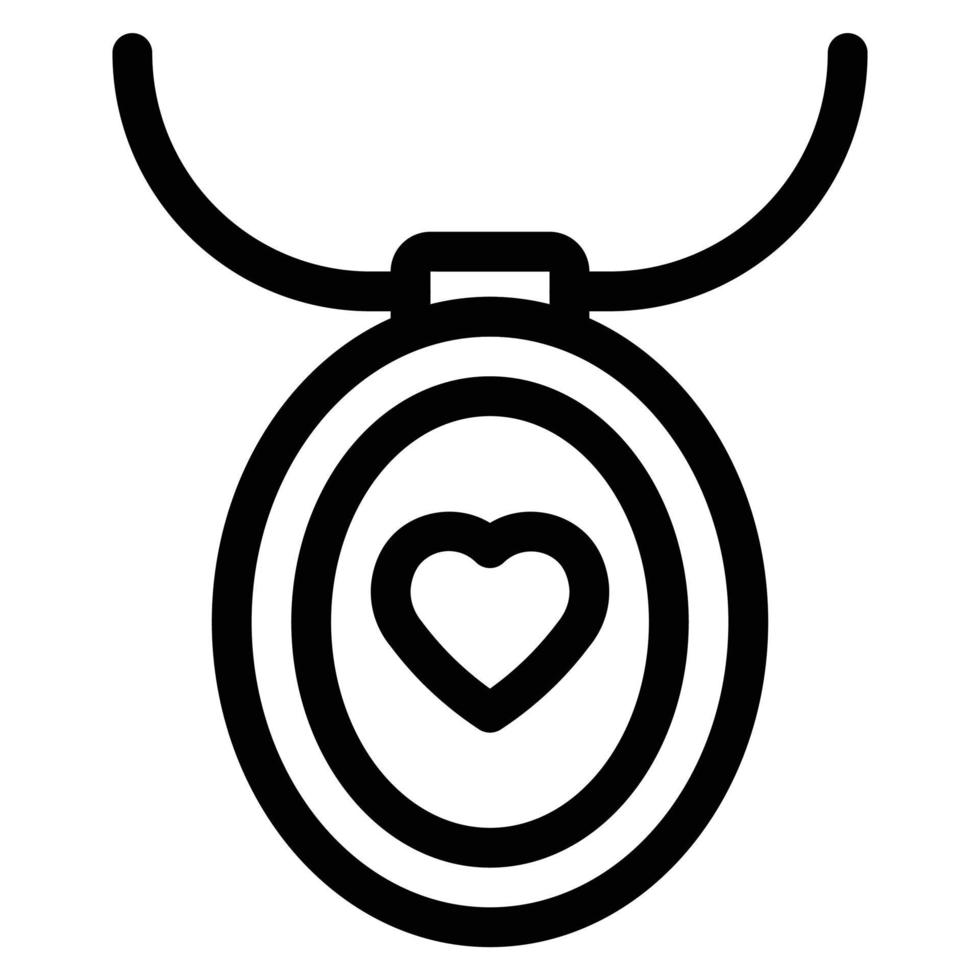 simple neklacel vector icon, editable, 48 pixel
