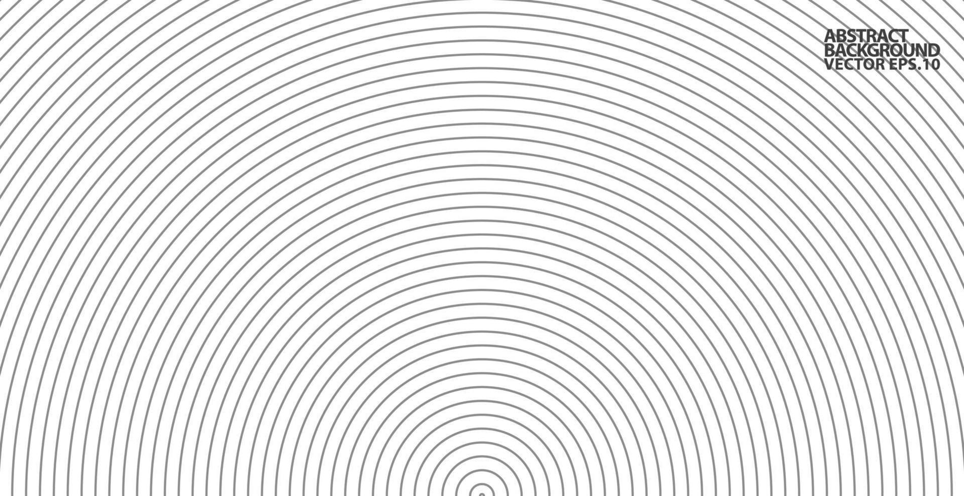 Abstract vector circle halftone black background. Gradient retro line pattern design. Monochrome graphic. Circle for sound wave. vector illustration