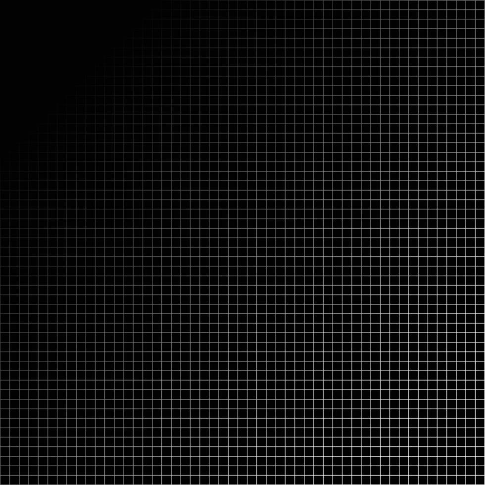 Abstract black background with diagonal lines. Gradient vector line pattern design. Monochrome graphic.