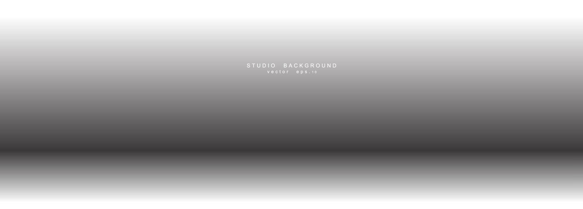 Empty white grey gradient studio room background. backdrop light interior with copyspace for your creative project, Vector illustration EPS 10