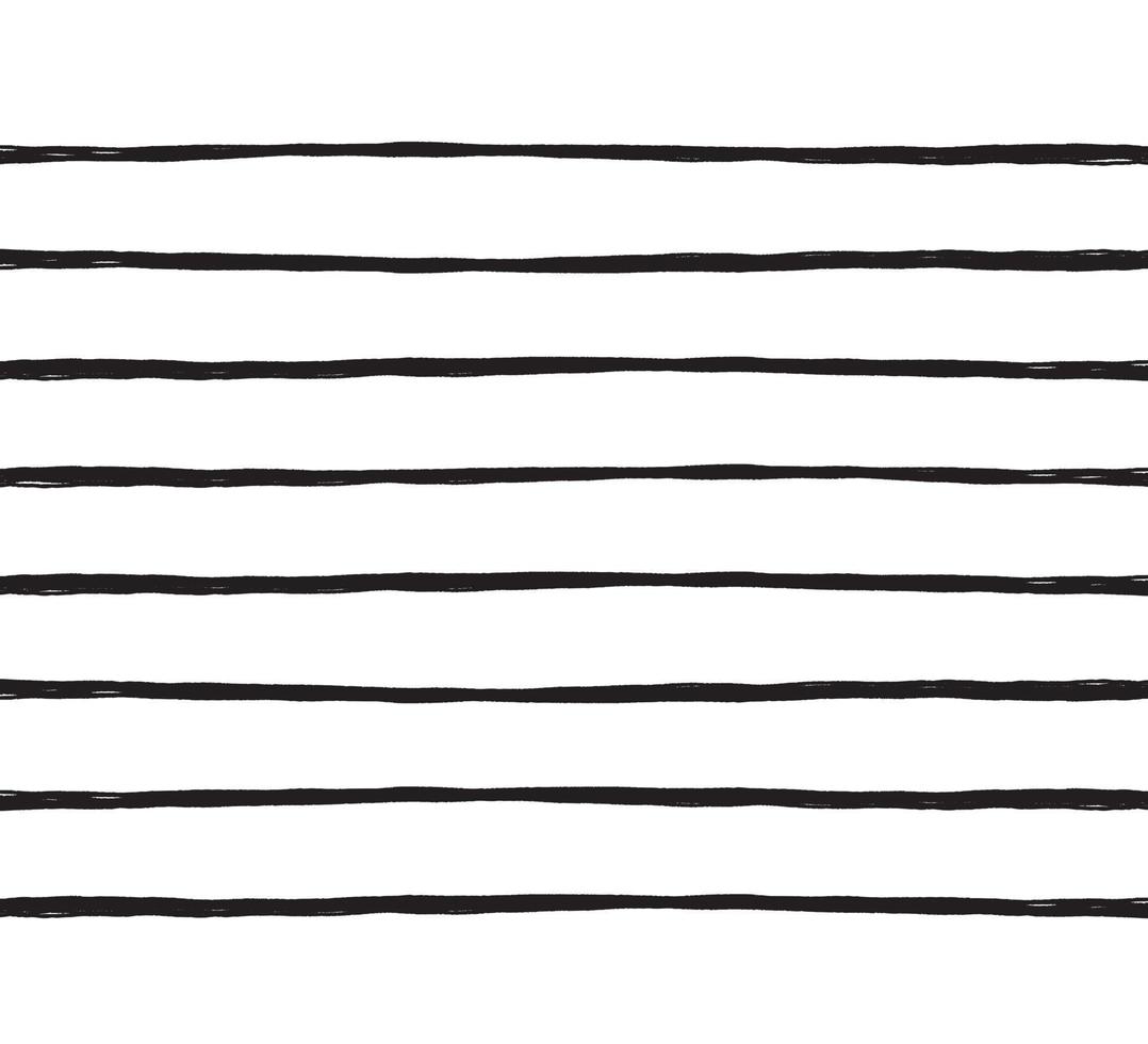 Hand drawn abstract pattern with hand drawn lines, strokes. Set of vector grunge brushes. wavy striped, Vector EPS 10 illustration