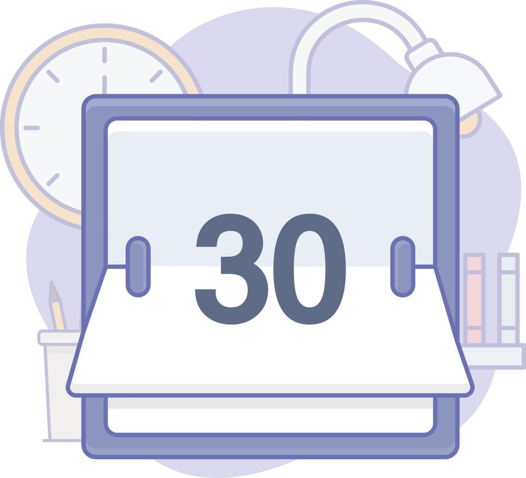 Calendar Isolated Vector icon which can easily modify or edit