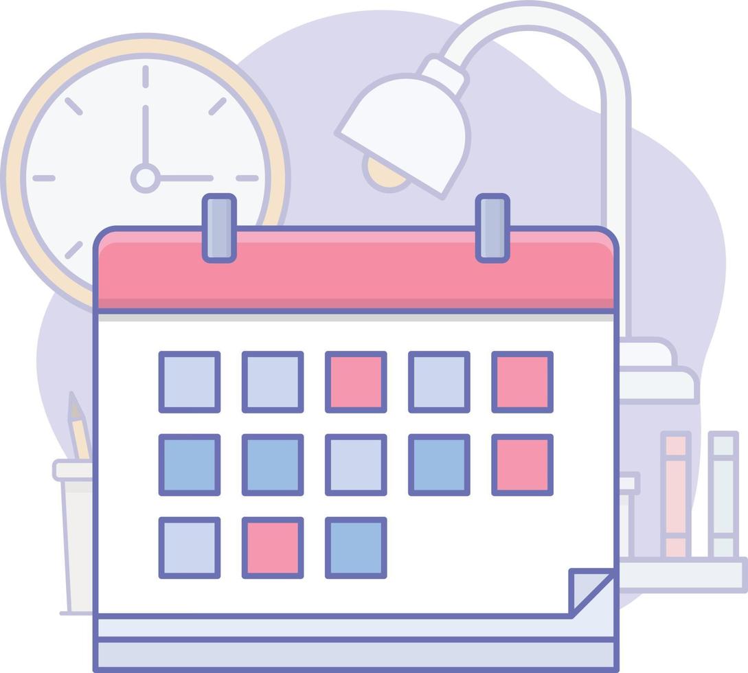 Calendar Isolated Vector icon which can easily modify or edit