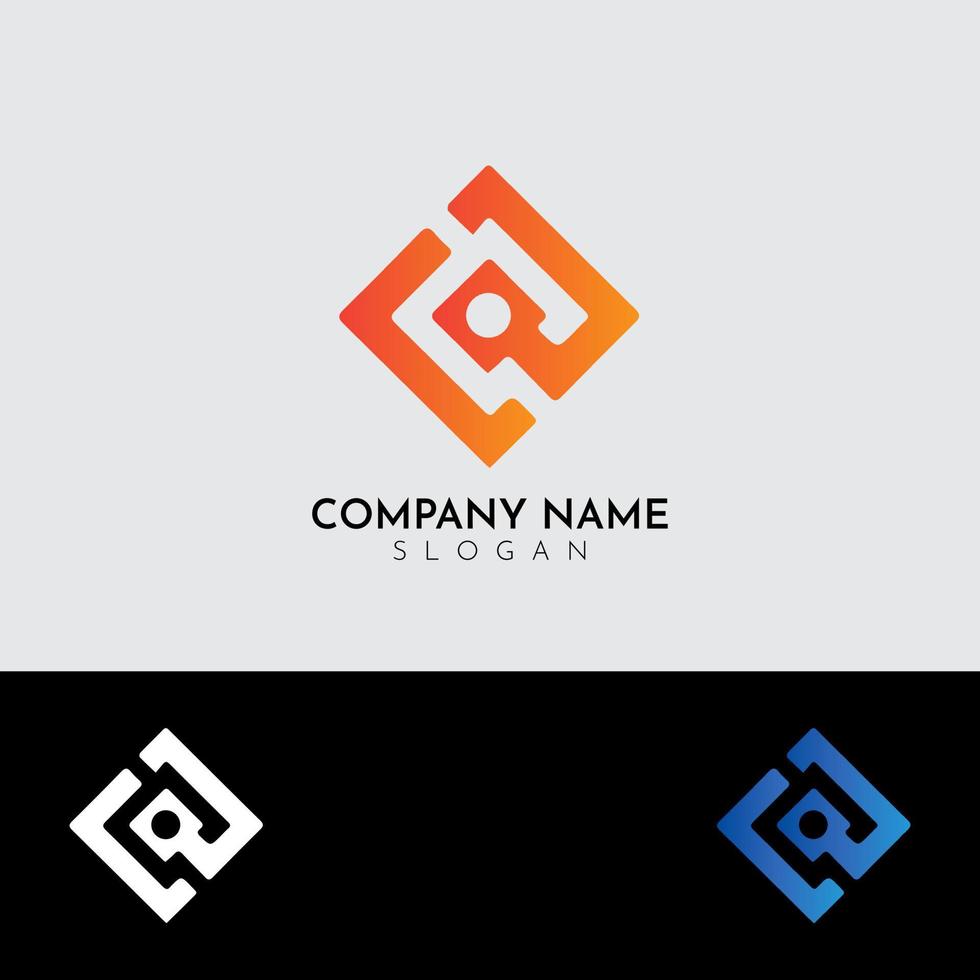 diseño de logotipo minimalista moderno. Ilustración de vector de logotipo moderno abstracto. concepto de diseño de logotipo creativo e ideas para la inspiración