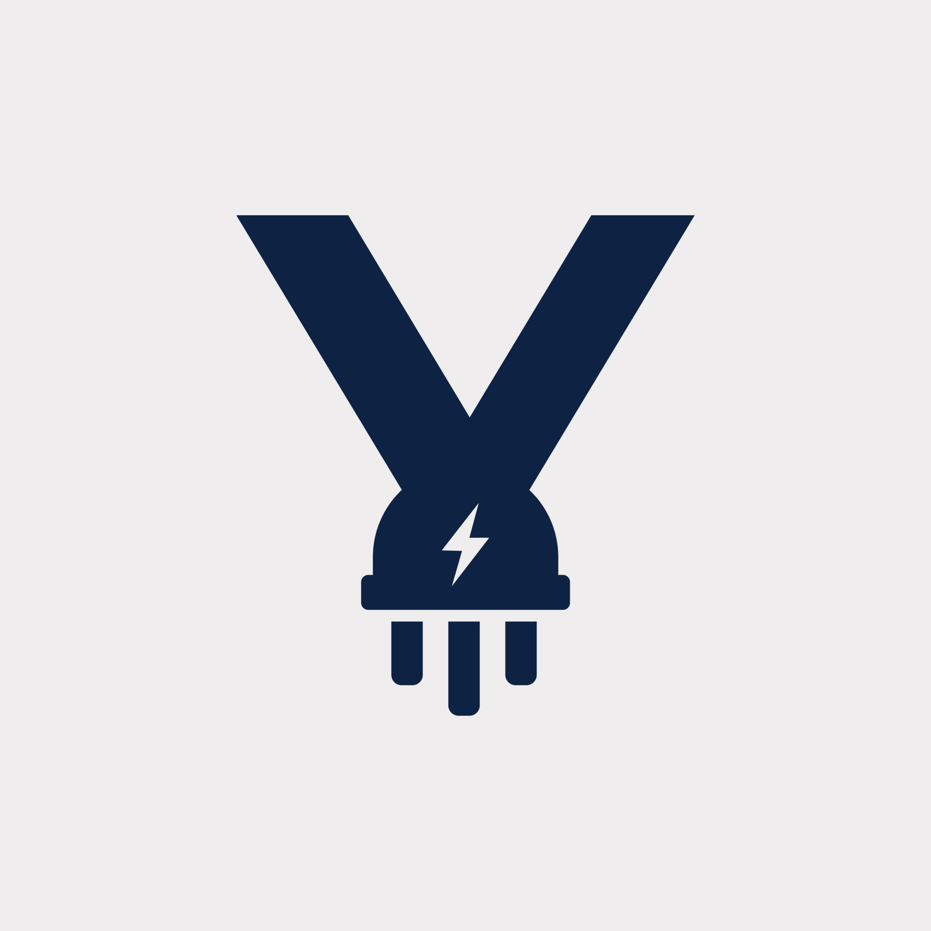 Letter Y Icon Logo Design Element