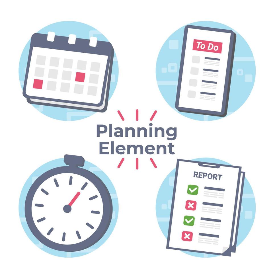 Set of Planning Elements vector