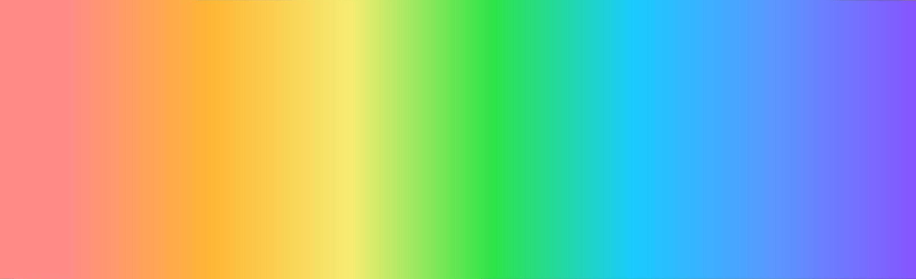 Panoramic colorful gradient rainbow web background template - Vector