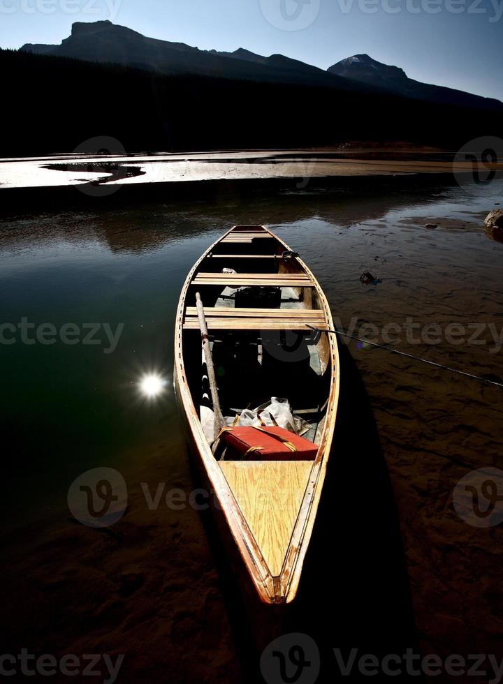 Medicine Lake in Jasper National Park photo