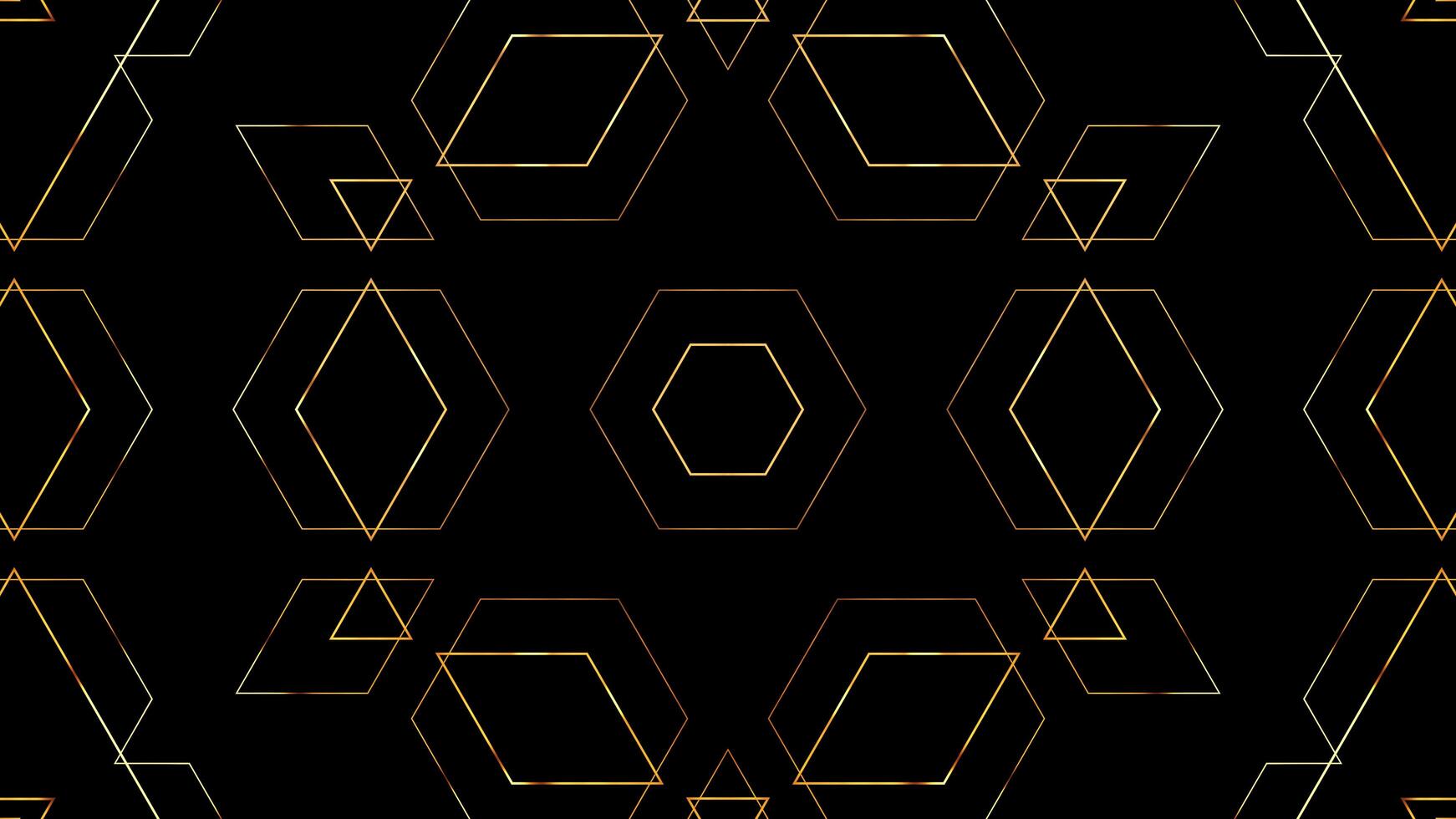 20s Retro style. Abstract Art deco style Linear Geometric gold pattern 1920s Vintage background. Seamless geometric pattern photo