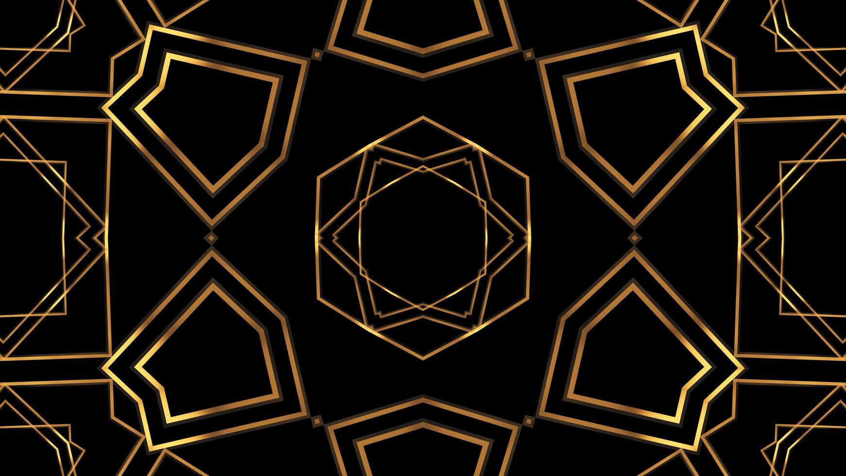 Estilo retro de los años 20. estilo art deco abstracto patrón de oro geométrico lineal 1920 fondo vintage. foto