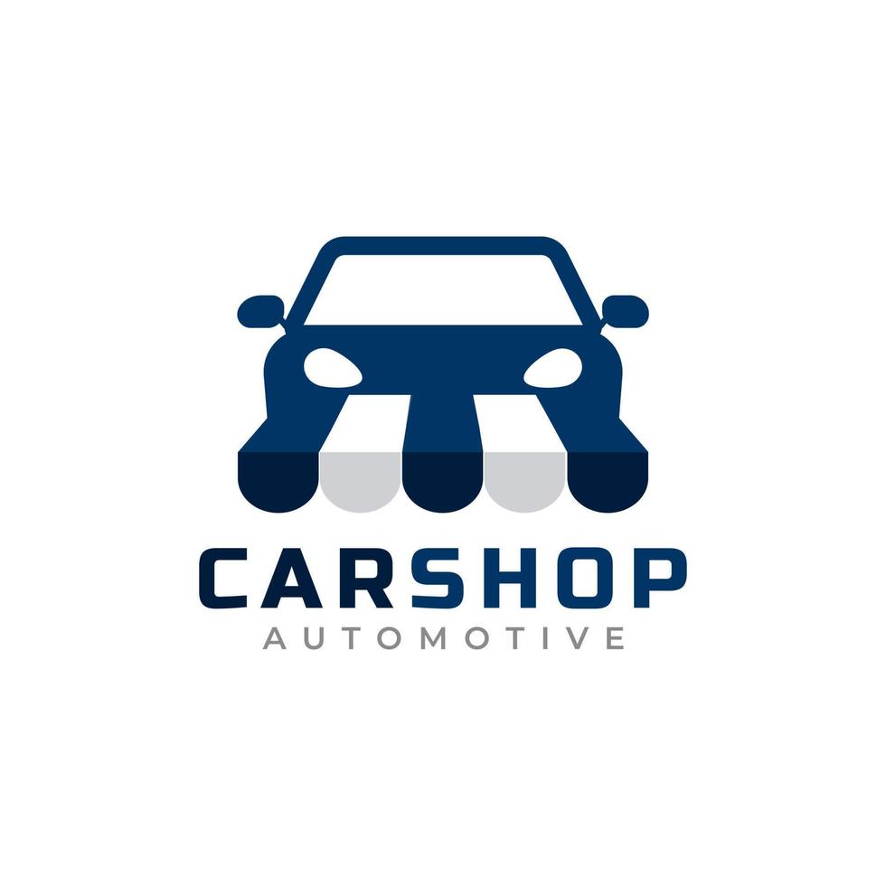 Car Shop Logo Design Template Element. Usable for Business and Automotive Logos vector