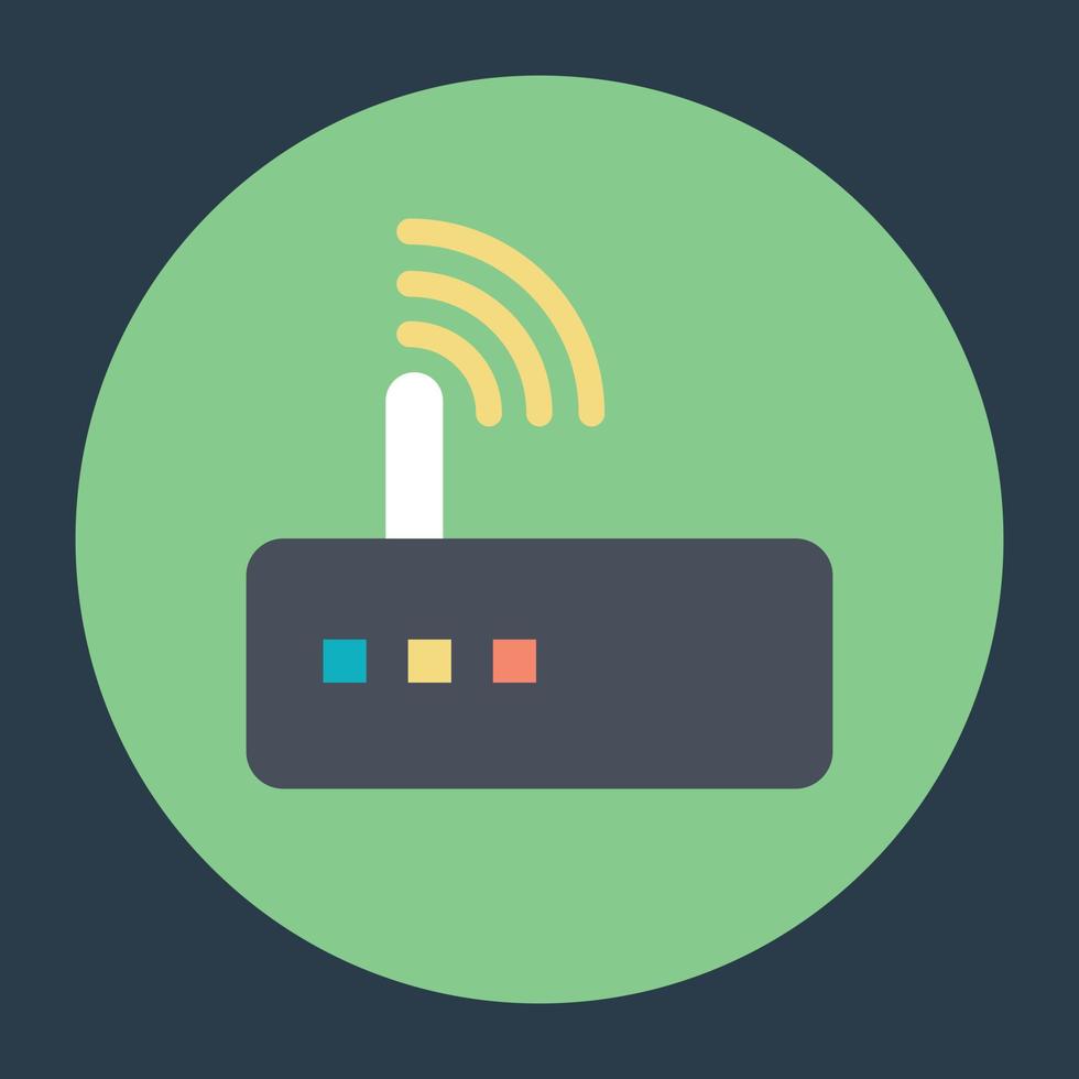 Wifi Router Concepts vector