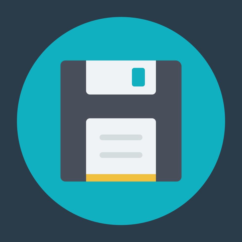 Trendy Floppy Concepts vector
