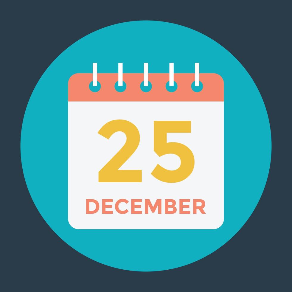 Trendy Calendar Concepts vector
